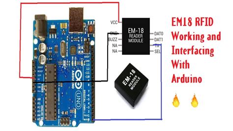 rfid reader em18 interface|em18 with arduino.